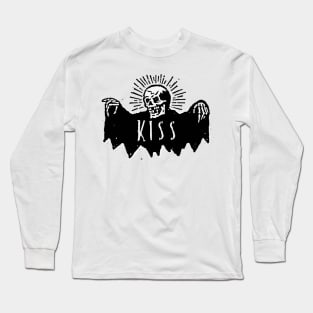 kiss bat bone Long Sleeve T-Shirt